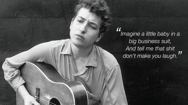 Illustration for article titled 9 Bob Dylan Lyrics That Prove Rock And Roll Can Be Poetry